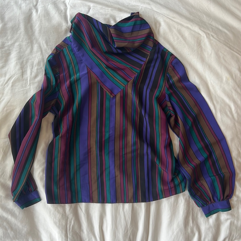 Vintage striped blouse